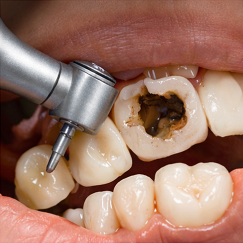 Лечение кариеса и пульпита